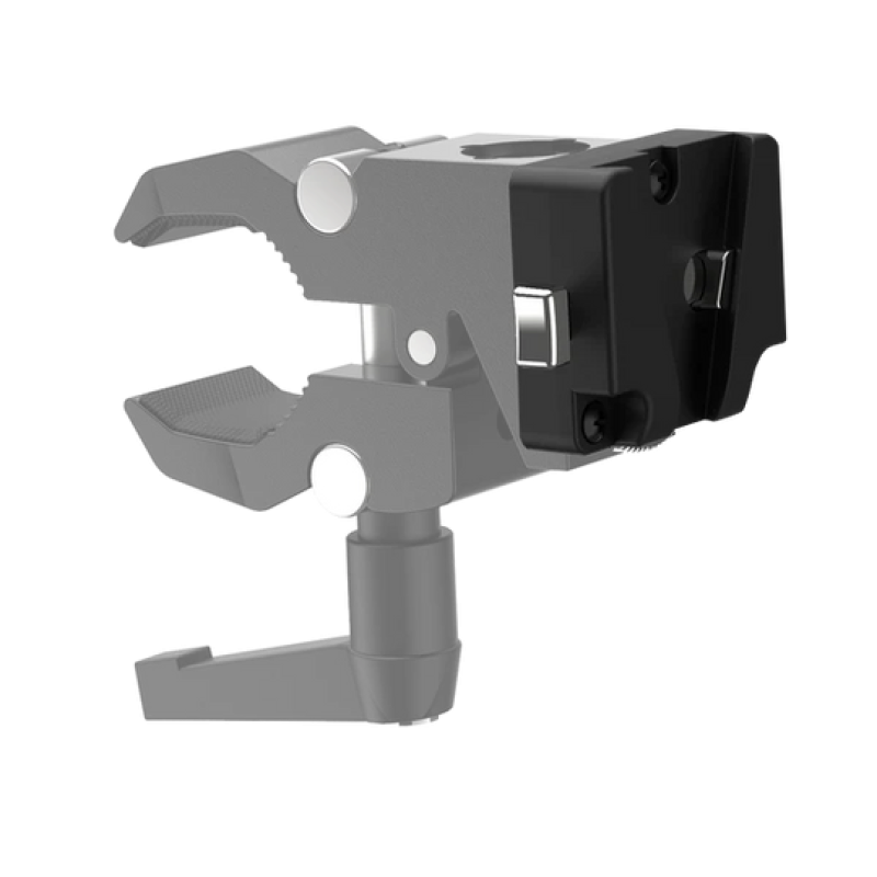 Vibesta V3PL V-Lock Mount with 3/8"-16 ARRI compatible Pin-Loc for Peragos Head 150C