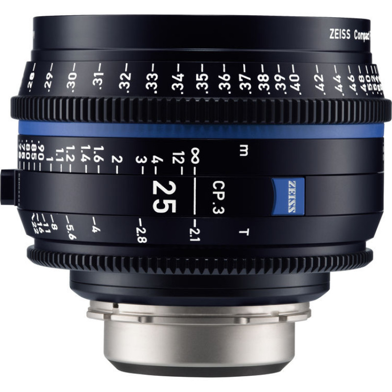 Обьектив ZEISS CP.3 25mm T2.1 Compact Prime Lens (Canon EF Mount, Feet)