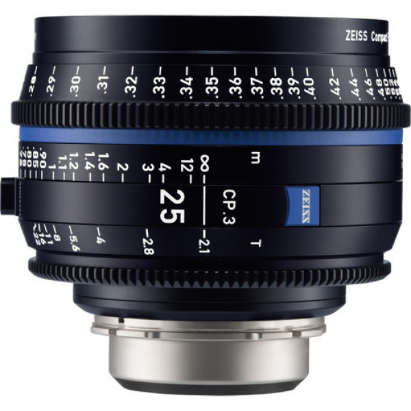 Обьектив ZEISS CP.3 25mm T2.1 Compact Prime Lens (Nikon F Mount, Feet)