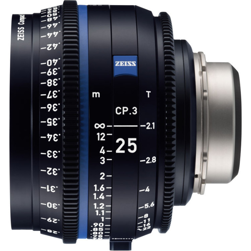 Об'єктив ZEISS CP.3 25mm T2.1 Compact Prime Lens (Nikon F Mount, Feet)
