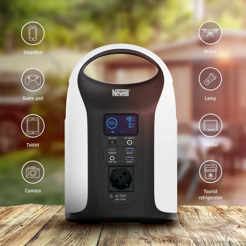 Зарядна станція Newell Power Station Pearl AC 283 Wh PD 60 W (NL3340)