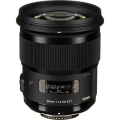 Объектив Sigma 50mm f/1.4 DG HSM Art F mount (для Nikon)