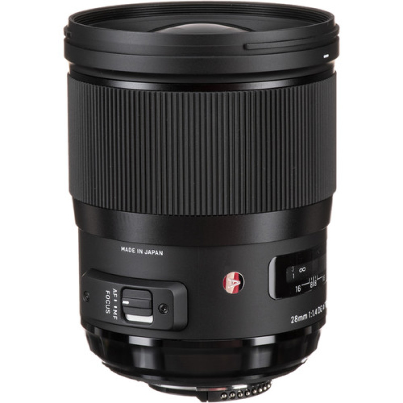 Об'єктив Sigma 28mm f/1.4 DG HSM Art F mount (для Nikon)