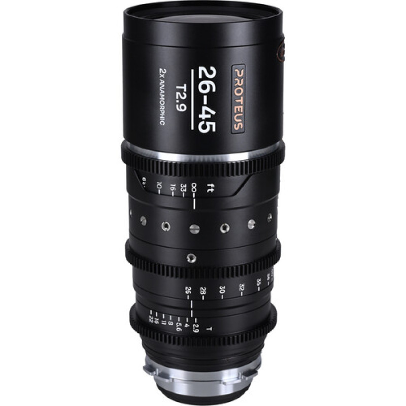 Об'єктив Venus Optics Laowa Proteus 26-45mm T2.9 2x S35 Anamorphic Zoom ARRI PL mount (Feet, Silver Flare)