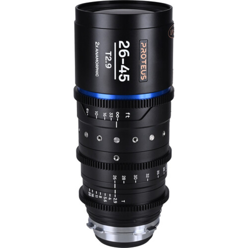 Об'єктив Venus Optics Laowa Proteus 26-45mm T2.9 2x S35 Anamorphic Zoom ARRI PL mount (Feet, Blue Flare)