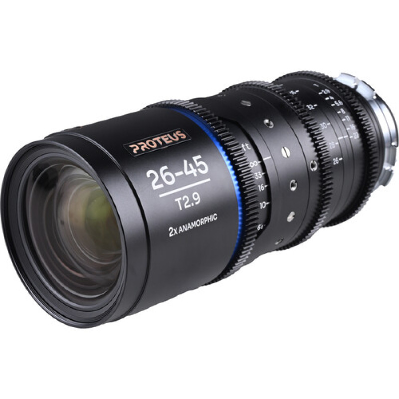 Об'єктив Venus Optics Laowa Proteus 26-45mm T2.9 2x S35 Anamorphic Zoom ARRI PL mount (Feet, Blue Flare)