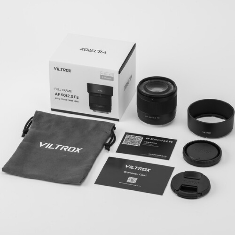 Об'єктив Viltrox AF 50mm f/2 Air FE mount (для Sony )