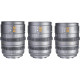 Набір об'єктивів Sirui VP-1 Vision Prime T1.4 Full-Frame Cine 3-Lens Kit (вбудований E mount + в комплекті адаптери L, Z, RF mount) (Metal Gray)
