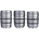 Набір об'єктивів Sirui VP-1 Vision Prime T1.4 Full-Frame Cine 3-Lens Kit (вбудований E mount + в комплекті адаптери L, Z, RF mount) (Metal Gray)