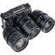 Набір об'єктивів Sirui VP-1 Vision Prime T1.4 Full-Frame Cine 3-Lens Kit (вбудований E mount + в комплекті адаптери L, Z, RF mount) (Black)