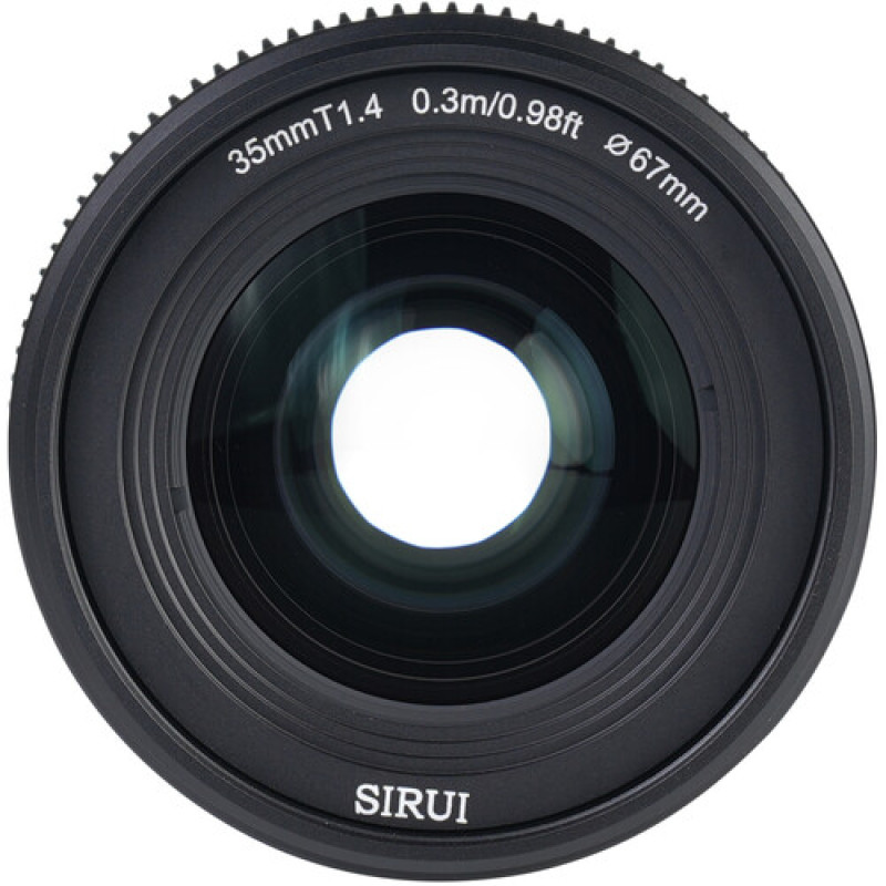 Об'єктив Sirui VP-1 Vision Prime 35mm T1.4 Full-Frame Cine Lens (вбудований E mount + в комплекті адаптери L, Z, RF mount) (Black)
