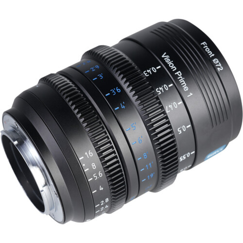 Об'єктив Sirui VP-1 Vision Prime 35mm T1.4 Full-Frame Cine Lens (вбудований E mount + в комплекті адаптери L, Z, RF mount) (Black)