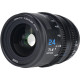 Об'єктив Sirui VP-1 Vision Prime 24mm T1.4 Full-Frame Cine Lens (вбудований E mount + в комплекті адаптери L, Z, RF mount) (Black)