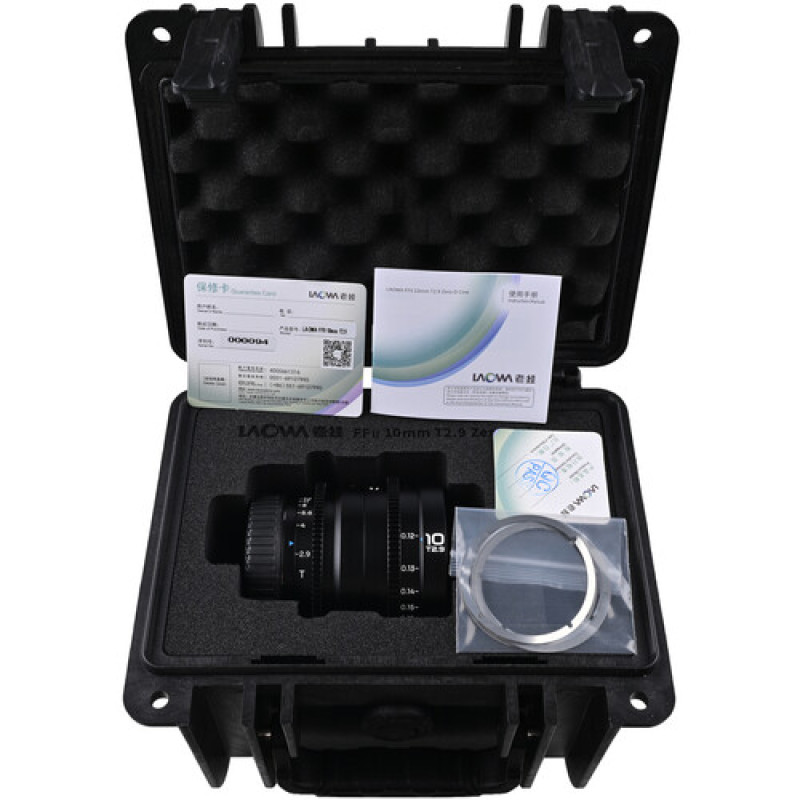 Об'єктив Venus Optics Laowa 10mm T2.9 Zero-D VV Cine Lens RF mount (для Canon)