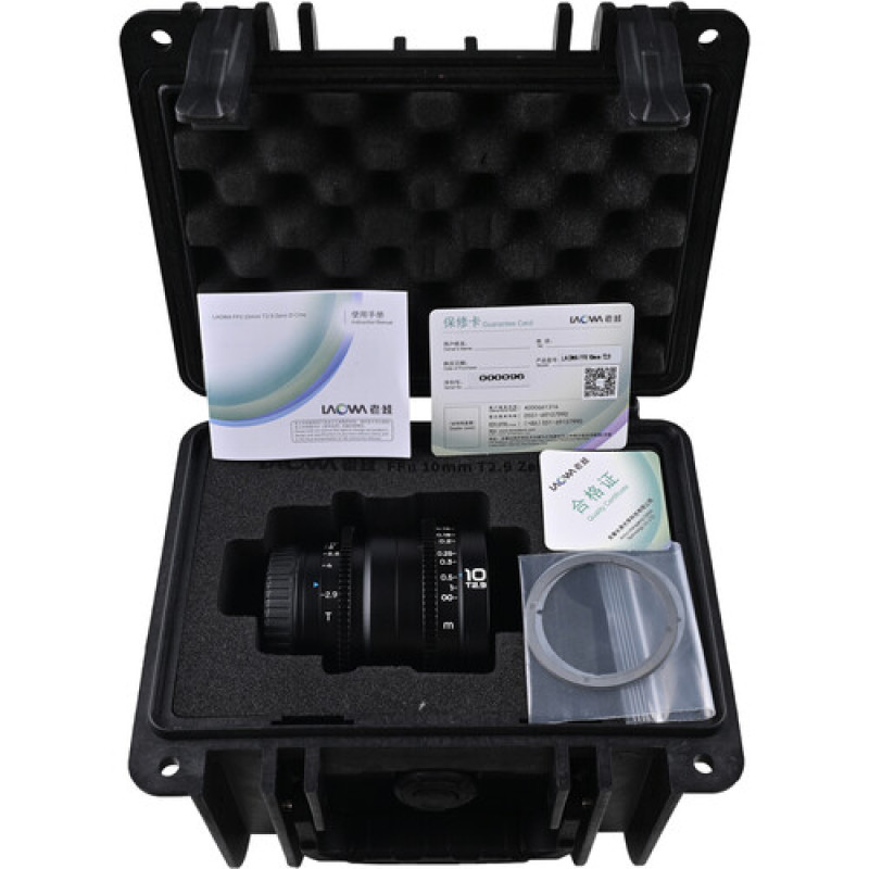 Об'єктив Venus Optics Laowa 10mm T2.9 Zero-D VV Cine Lens Z mount (для Nikon)