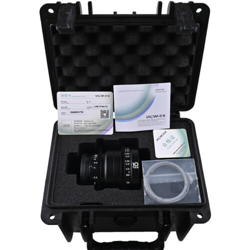 Об'єктив Venus Optics Laowa 10mm T2.9 Zero-D VV Cine Lens L mount