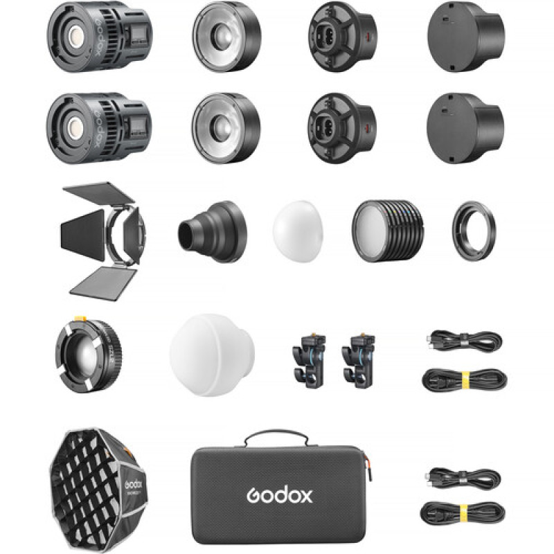 LED світло Godox Litemons RS60R (RGB) (2 моноблока)