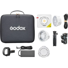 LED світло Godox ML100Bi K1 з тримачем для павербанка і лінзою 36° ( Bi-Color) (ML100Bi K1)
