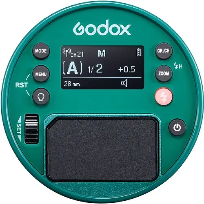 Спалах студійний автономний Godox AD100Pro (зелений)
