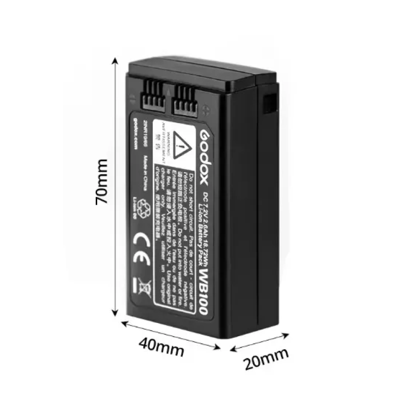 Акумулятор Godox WB100 для AD100Pro, V1
