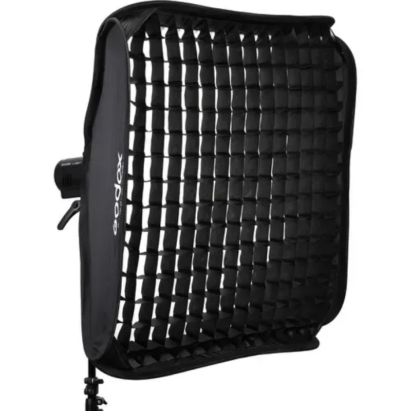 Софтбокс для спалаху Godox SGGV8080 (80х80 см), з кронштейном S2 і сіткою