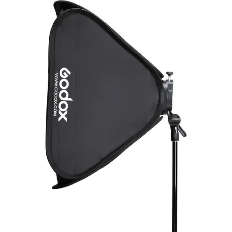 Софтбокс для спалаху Godox SGGV8080 (80х80 см), з кронштейном S2 і сіткою