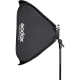 Софтбокс для спалаху Godox SGGV8080 (80х80 см), з кронштейном S2 і сіткою