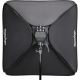 Софтбокс для спалаху Godox SGGV8080 (80х80 см), з кронштейном S2 і сіткою