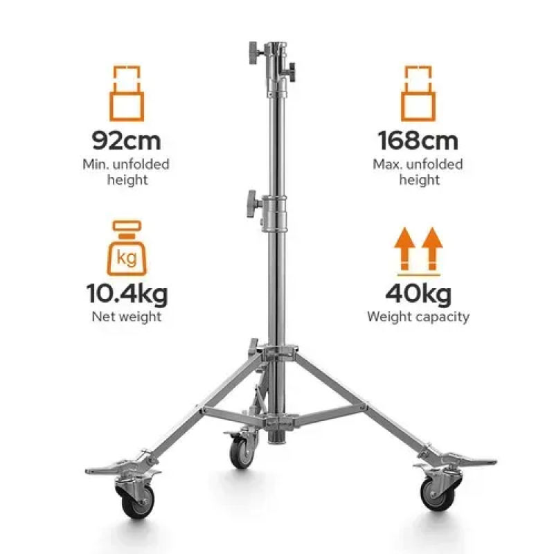 Стійка студійна на колесах Godox SA5015 (до 168 см)