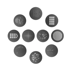 Набор фильтров Aputure 10-Piece GOBO Kit (A-size) (APXF043A38)