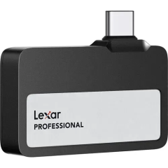 SSD накопичувач Lexar 1TB Professional Go USB 3.2 Gen 2 Portable SSD (Black)