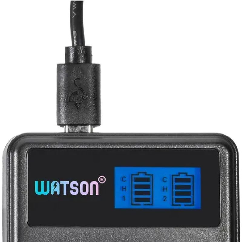 Зарядний пристрій Watson Mini Duo Charger для акумуляторів Canon NB-10L (MD-1530)