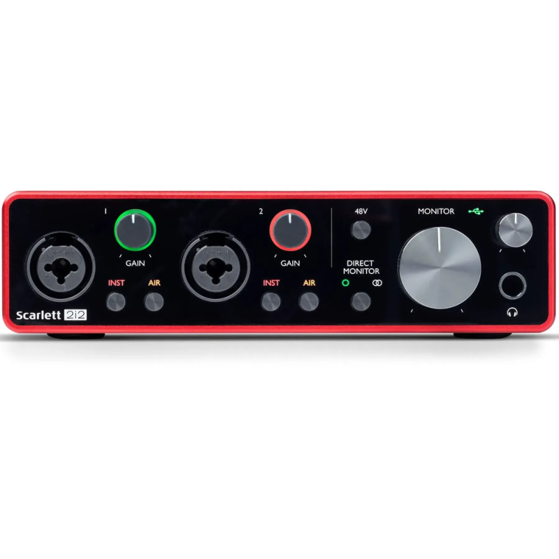 Конвертор Focusrite Scarlett 2i2 2x2 USB Audio Interface (3rd Generation)