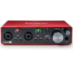 Конвертор Focusrite Scarlett 2i2 2x2 USB Audio Interface (3rd Generation)