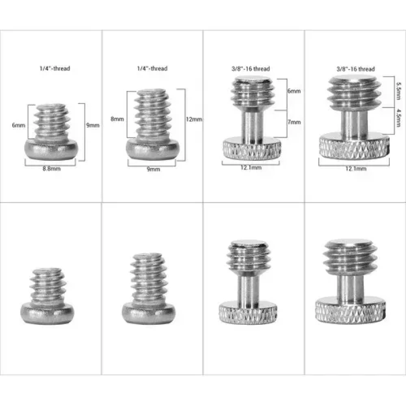 Набор винтов SmallRig Screw Set для наккамерных аксессуаров (AAK2326)