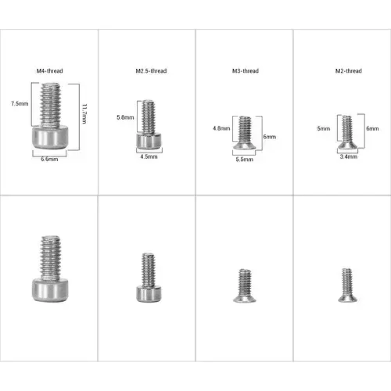 Набор винтов SmallRig Screw Set для наккамерных аксессуаров (AAK2326)