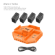 Зарядний пристрій SmallRig + 4 акумулятори NP-F970 (4834)