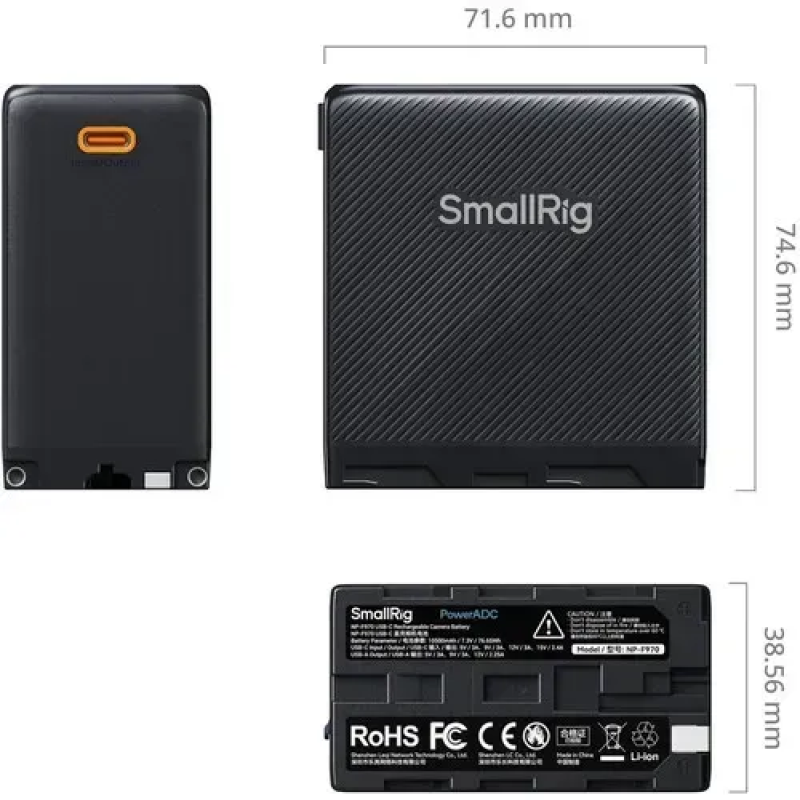 Акумулятор SmallRig для Sony NP-F970 (4469)