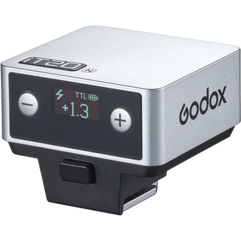 Накамерний спалах Godox iT20 N для Nikon (срібний)