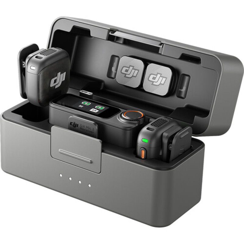 Беспроводная микрофонная система DJI Mic 3 (на 2 персоны) (3,5 мм, USB-C)