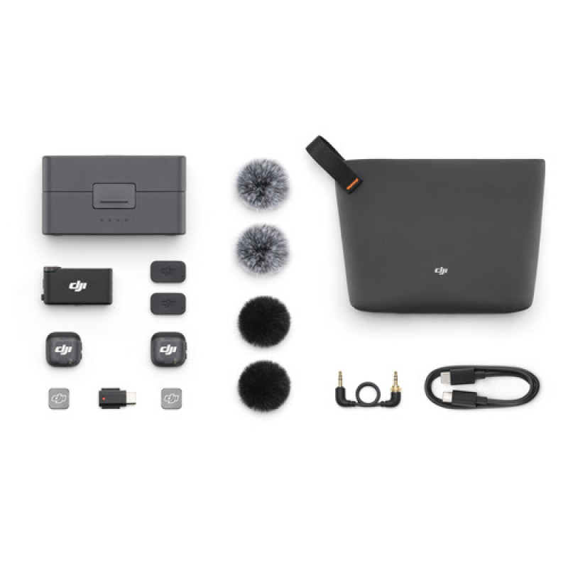 Беспроводная микрофонная система DJI Mic 3 (на 2 персоны) (3,5 мм, USB-C)