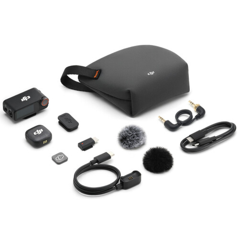 Бездротова мікрофонна система DJI Mic 3 (на 1 персону) (3,5 мм, USB-C)