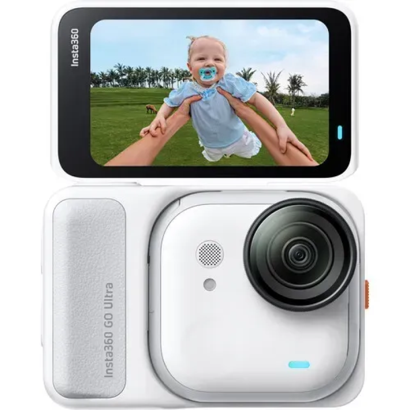 Панорамна екшн-камера Insta360 GO Ultra Creator Bundle (Arctic White) (CINSABEA_GOULTRA05)