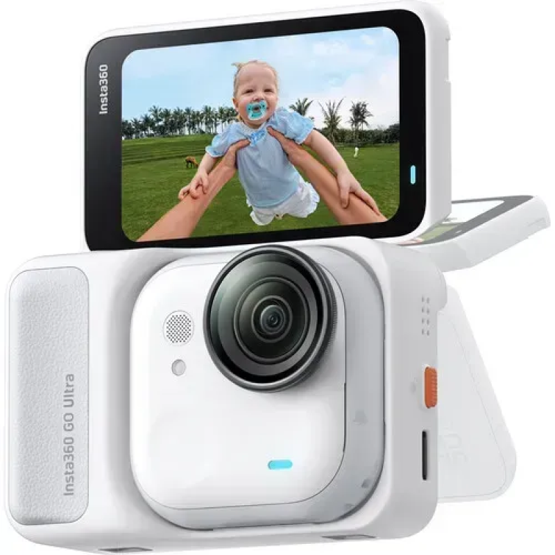 Панорамна екшн-камера Insta360 GO Ultra Creator Bundle (Arctic White) (CINSABEA_GOULTRA05)