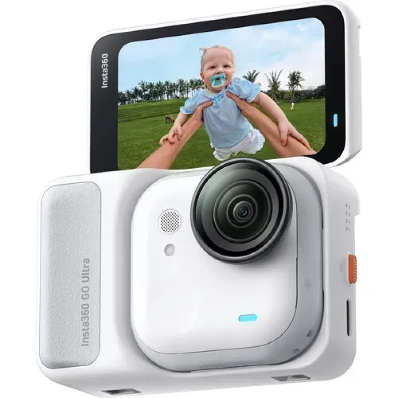 Панорамна екшн-камера Insta360 GO Ultra Creator Bundle (Arctic White) (CINSABEA_GOULTRA05)
