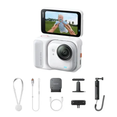 Панорамная экшн-камера Insta360 GO Ultra Creator Bundle (Arctic White) (CINSABEA_GOULTRA05)