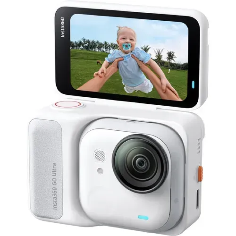 Панорамна екшн-камера Insta360 GO Ultra Creator Bundle (Arctic White) (CINSABEA_GOULTRA05)
