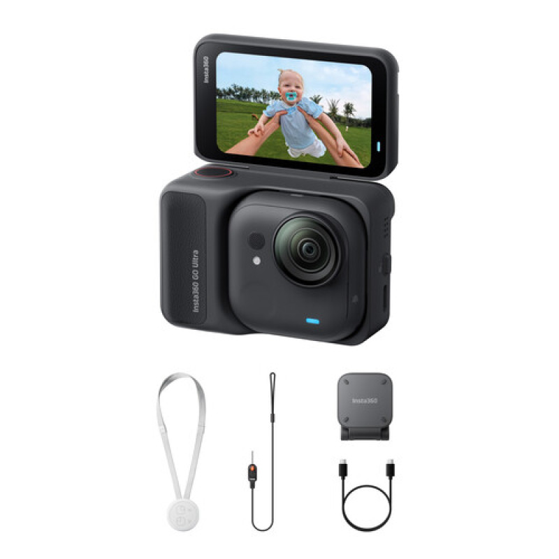 Панорамна екшн-камера Insta360 GO Ultra Standard Bundle (CINSABEA_GOULTRA02)