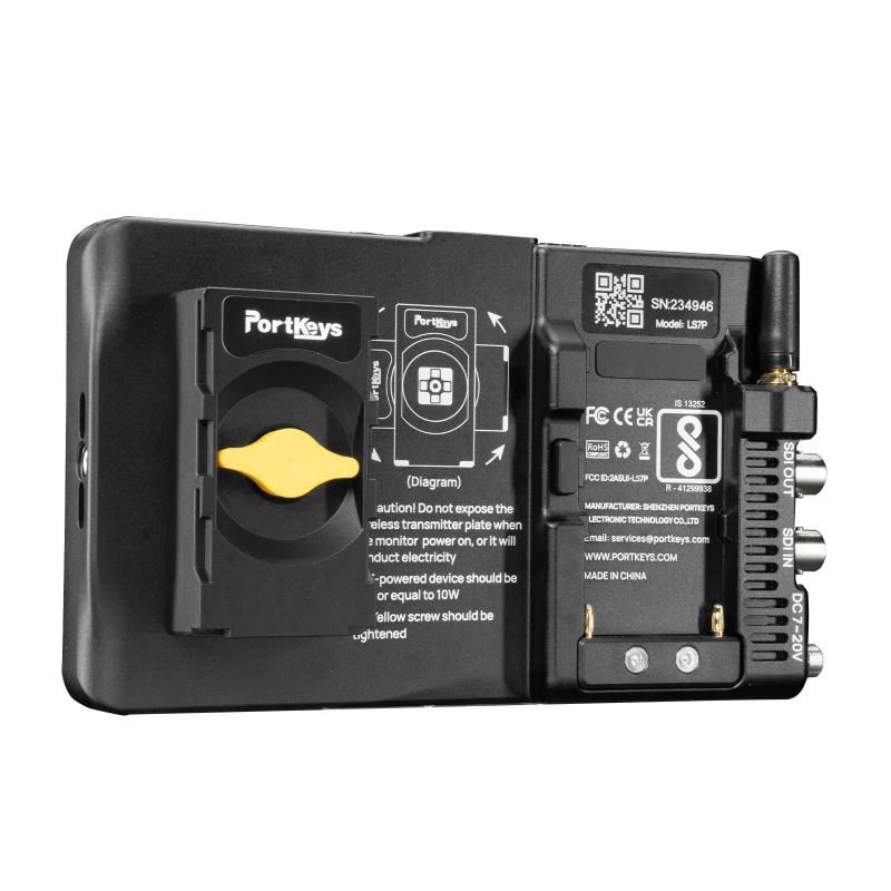 Накамерний монітор PORTKEYS LS7P (7") (LS7P)