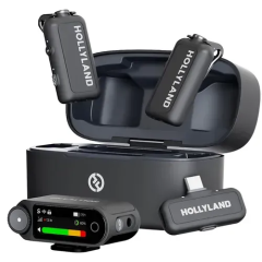 Беспроводные микрофоны Hollyland LARK MAX 2 Combo (на 2 персоны) (3.5 мм, USB-C)